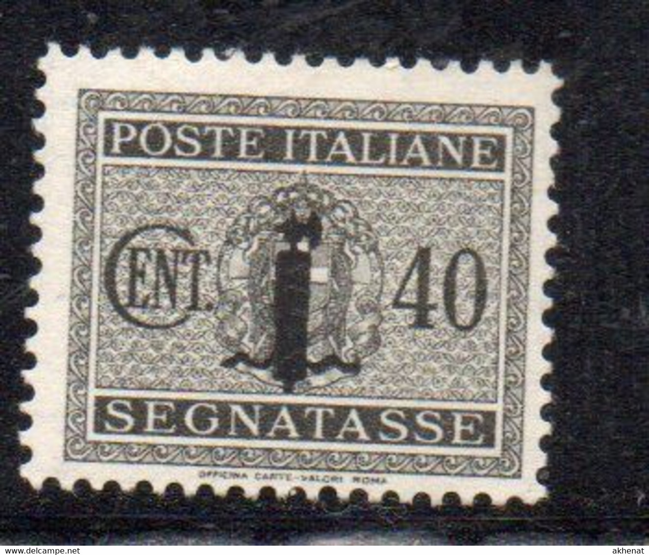 Y2357 - REPUBBLICA SOCIALE GNR 1944 ,  Segnatasse Fascetti Il N. 65  ***  MNH - Taxe