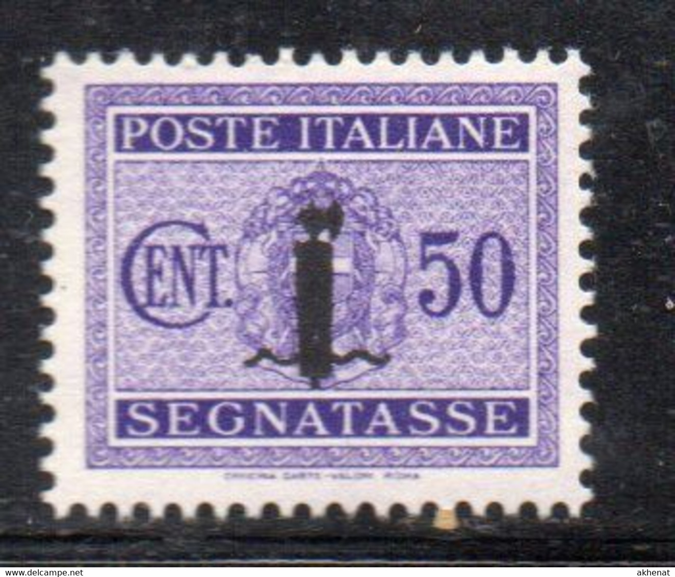 Y2360 - REPUBBLICA SOCIALE GNR 1944 ,  Segnatasse Fascetti Il N. 66  ***  MNH - Taxe