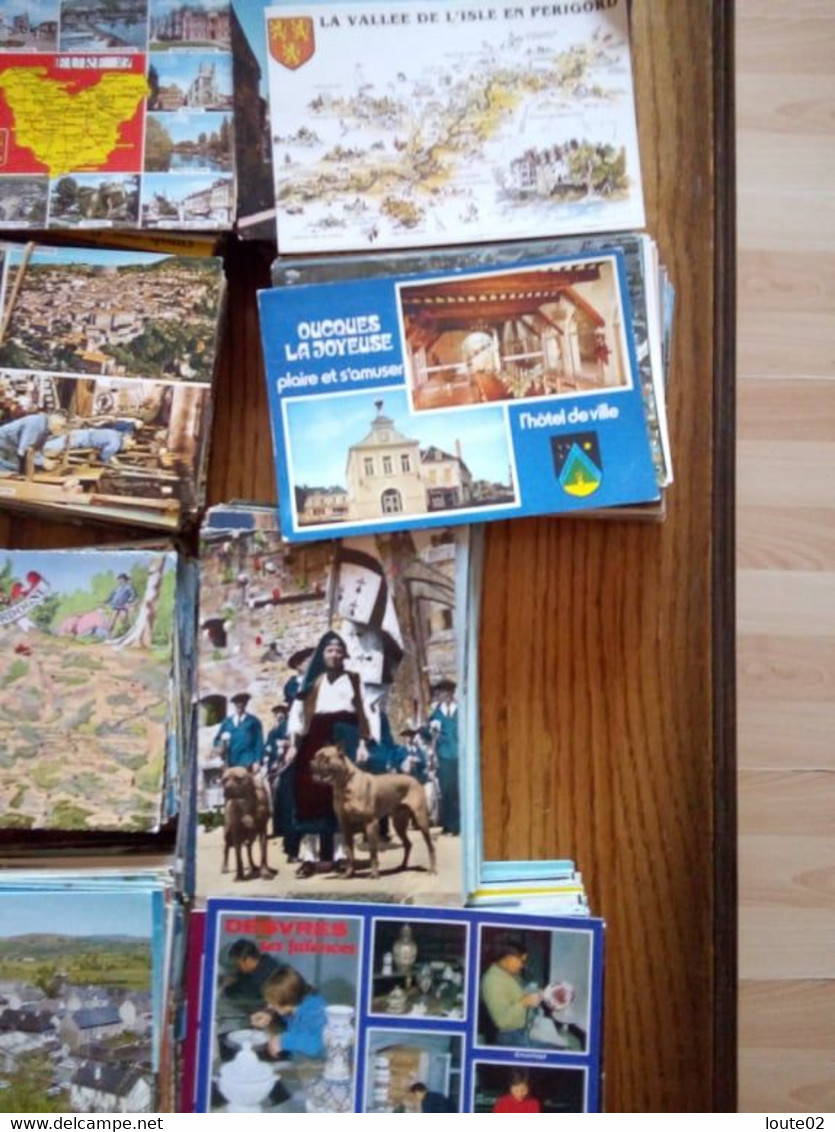 LOT DE 1200 CARTES DE FRANCE - 500 Postcards Min.