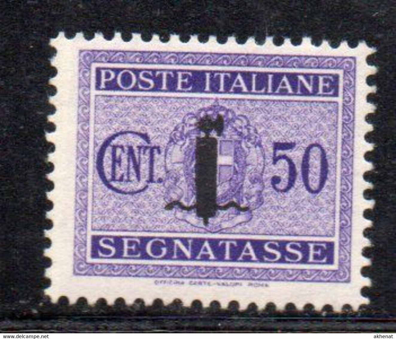 Y2361 - REPUBBLICA SOCIALE GNR 1944 ,  Segnatasse Fascetti Il N. 66  ***  MNH - Segnatasse