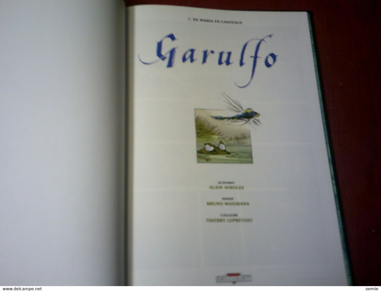 TERRES DE LEGENDES GARULFO  N° 1 DE MARES EN CHATEAUX   HOR COMMERCE  LE 01 1995  IMPRIME LE 05 2002 - Garulfo
