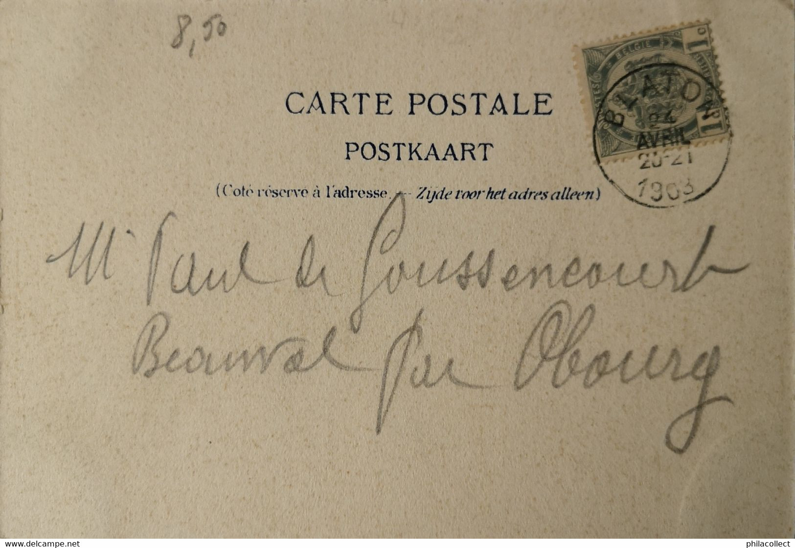 Grandglise (Beloeil) Chateau Georges Duchateau 1903 - Other & Unclassified