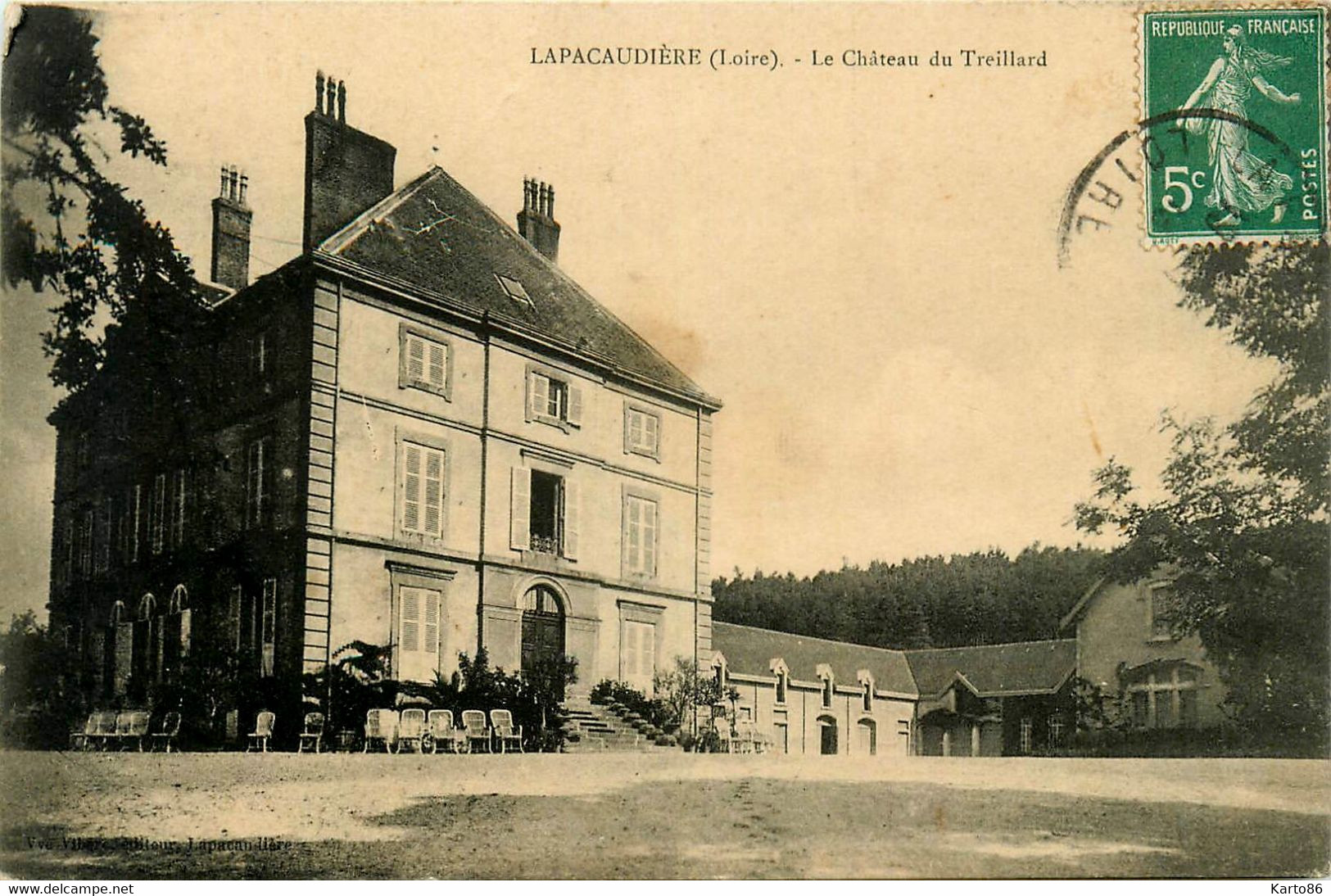 La Pacaudière * Le Château Du Treillard - La Pacaudiere