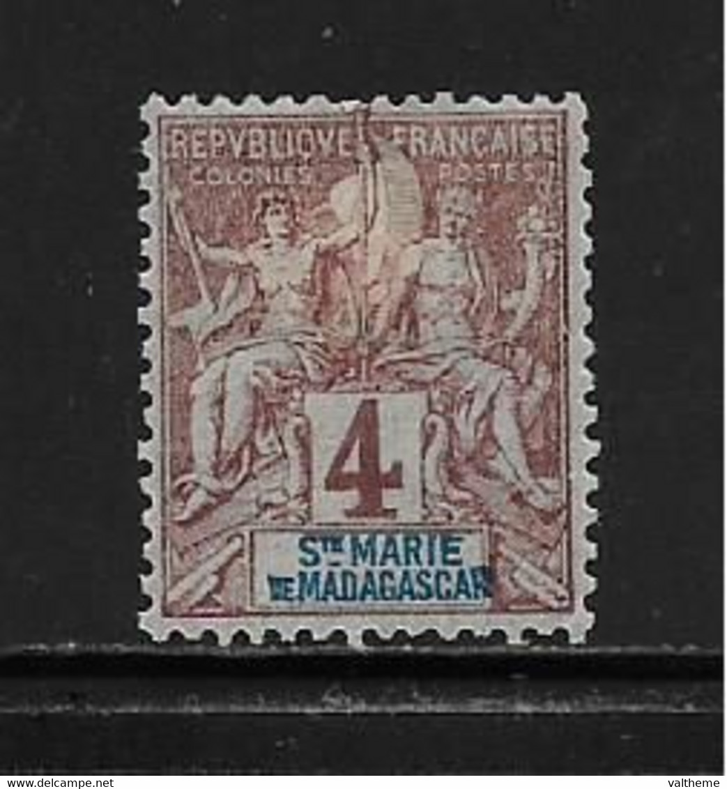 SAINTE MARIE DE MADAGASCAR  ( FRSMM - 2 )   1894  N° YVERT ET TELLIER  N° 3  N* - Ungebraucht