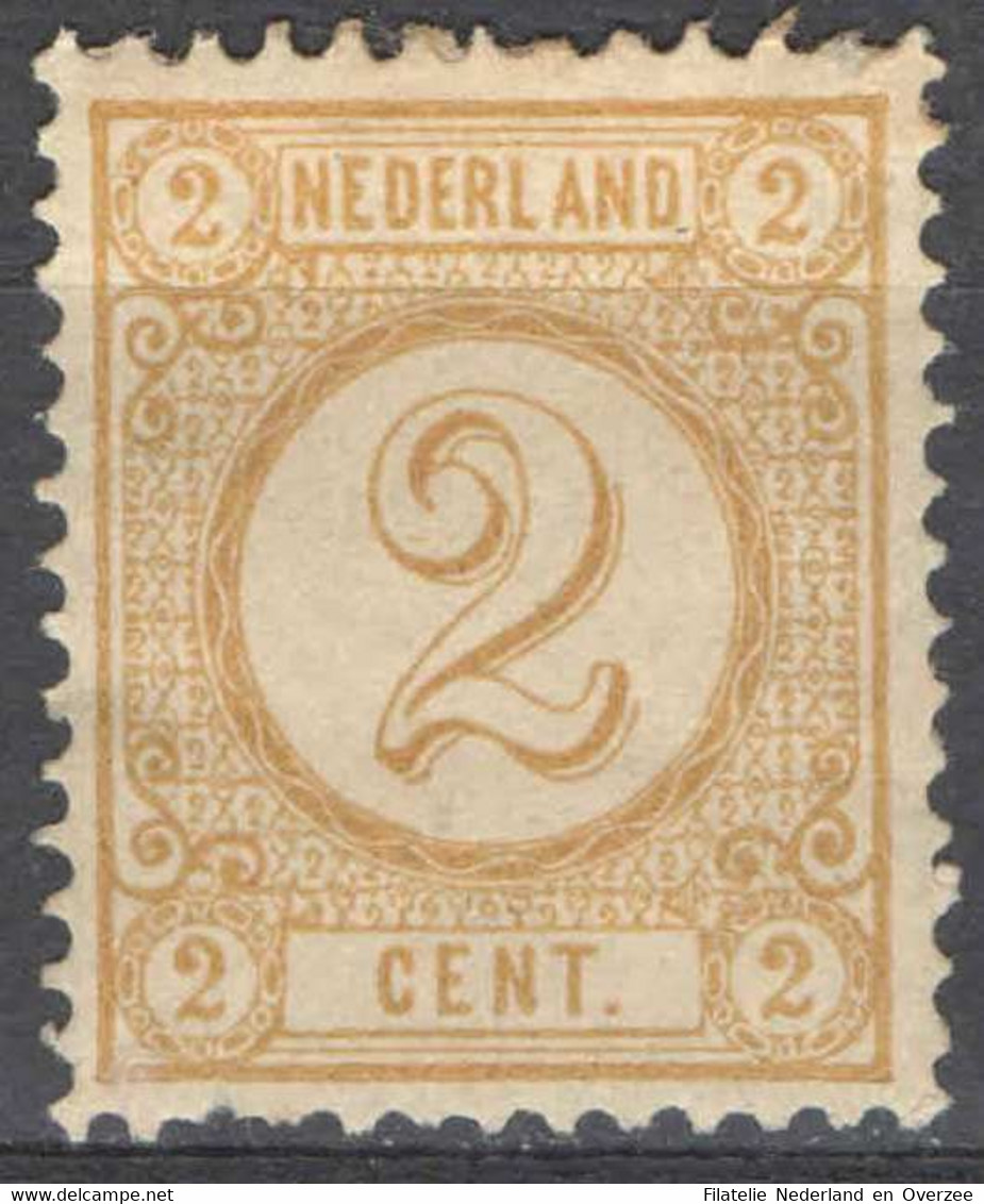 Nederland 1876 NVPH Nr 32 Ongebruikt/MNG Cijfer - Neufs