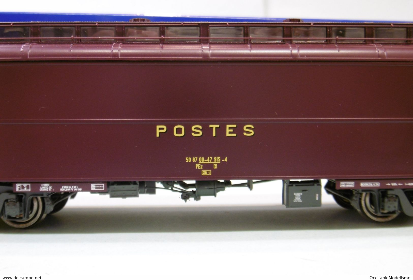 REE - ALLEGE POSTALE OCEM 16m Allemande PEZ Postes PTT SNCF Ep. IV Réf. VB-254 Neuf NBO HO 1/87 - Wagons Voor Passagiers