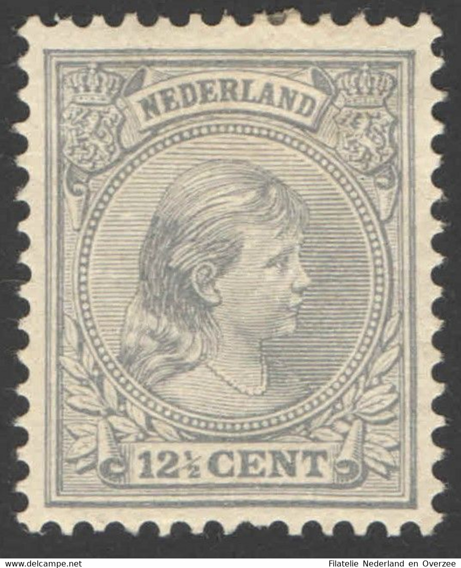 Nederland 1891 NVPH Nr 38 Ongebruikt/MH Prinses Wilhelmina, Princess Wilhelmina - Unused Stamps