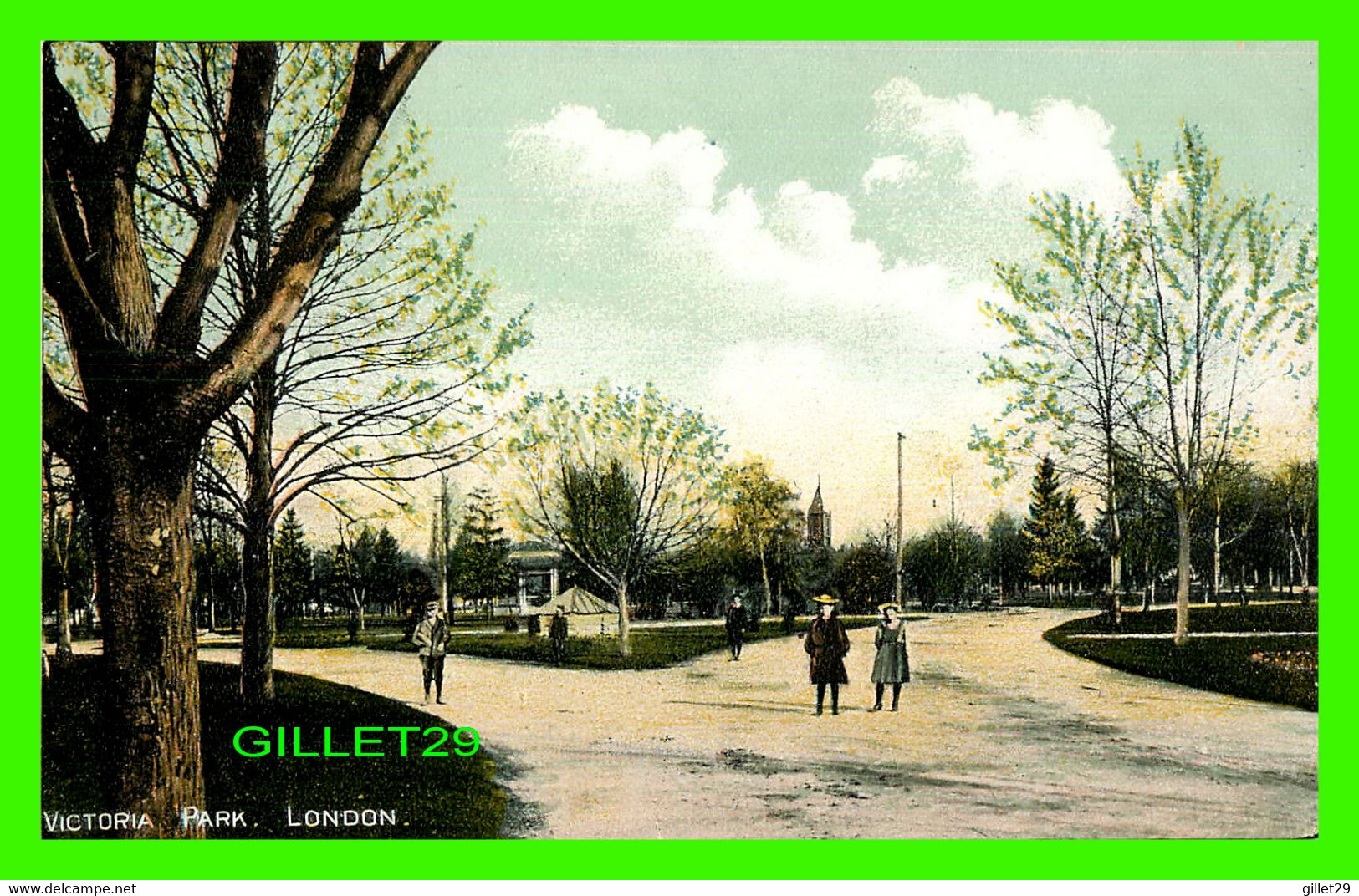 LONDON, ONTARIO - VICTORIA PARK - ANIMATED WITH PEOPLES - - Londen
