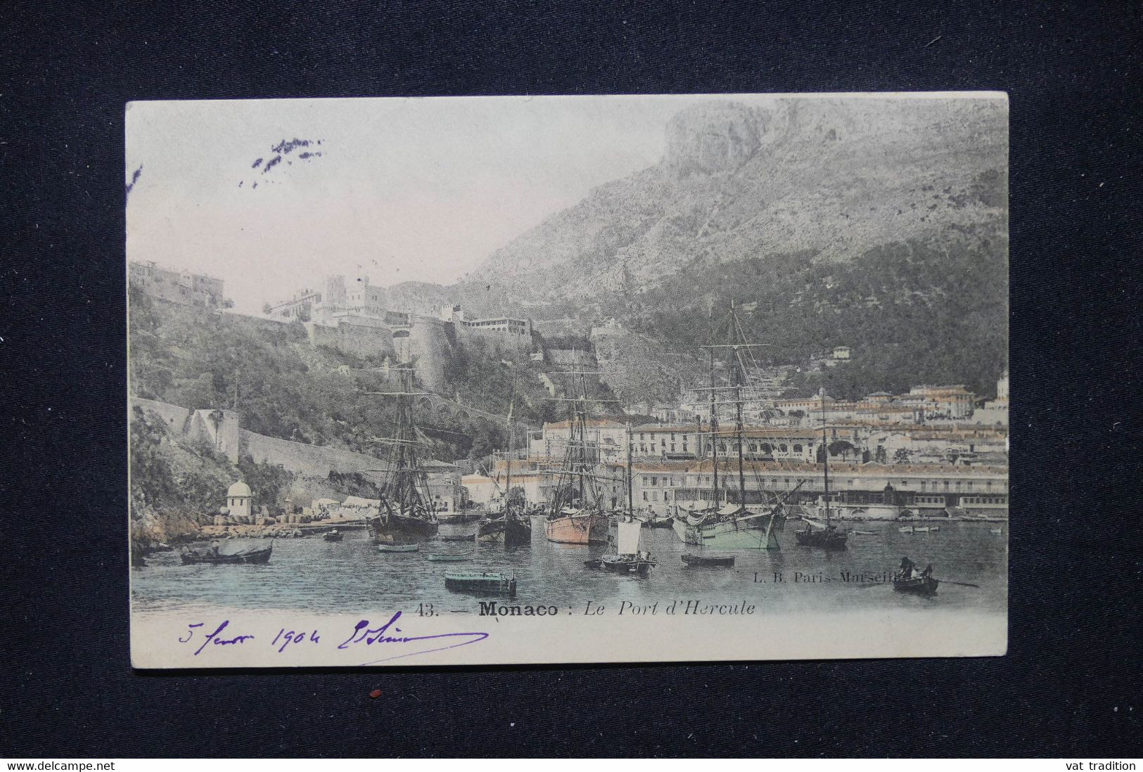 MONACO - Affranchissement En Multiple Sur Carte Postale En 1904 Pour Bordeaux - L 109675 - Storia Postale