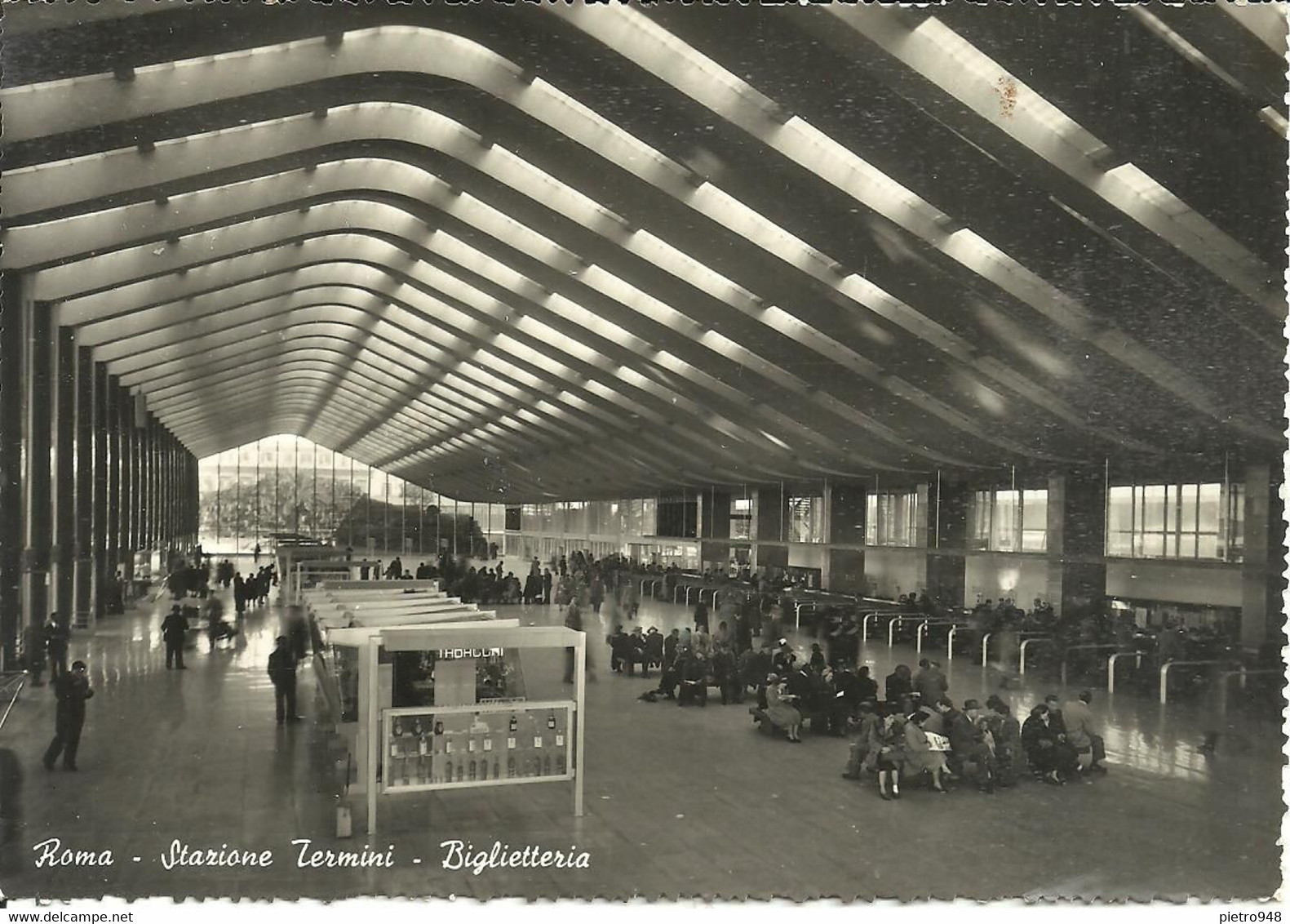 Roma (Lazio) Stazione Termini, Biglietteria, Gare Termini, La Billetterie, Termini Railway Station, The Ticket Office - Stazione Termini