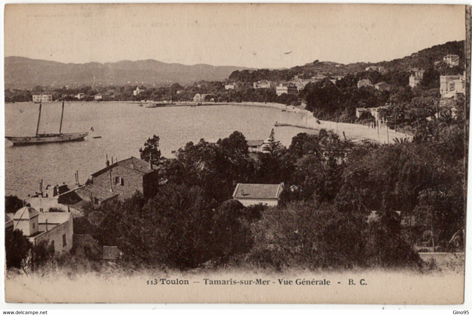 CPA 83 Toulon Tamaris Sur Mer Vue Générale - Toulon