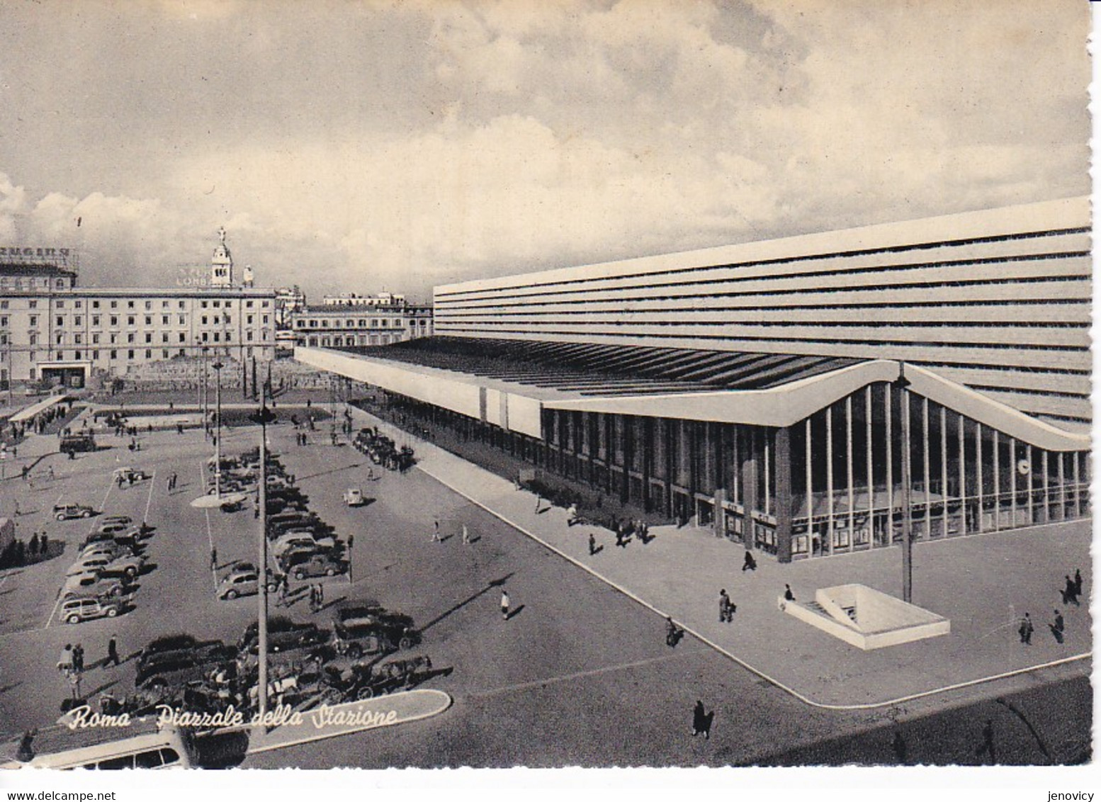 ROMA TERMINUS STATION SQUARE DE LA GARE  REF 72714 - Transports