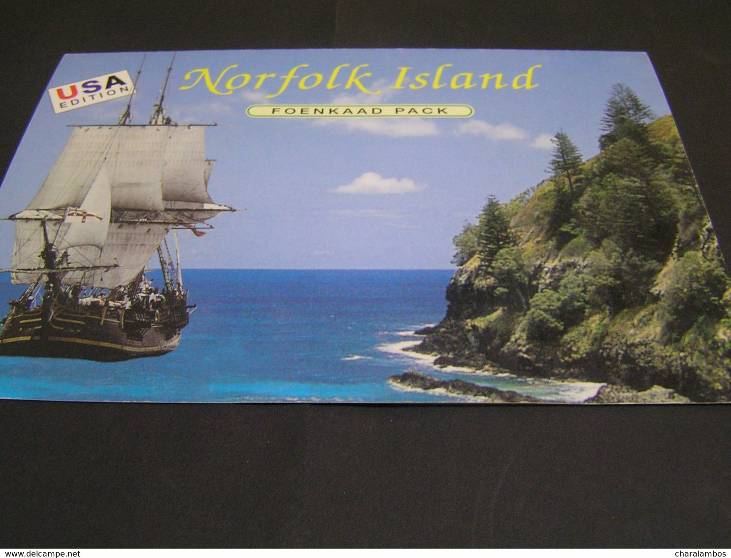 Norfolk Bounty Set Of 3 Mind Folnder; - Norfolk Island