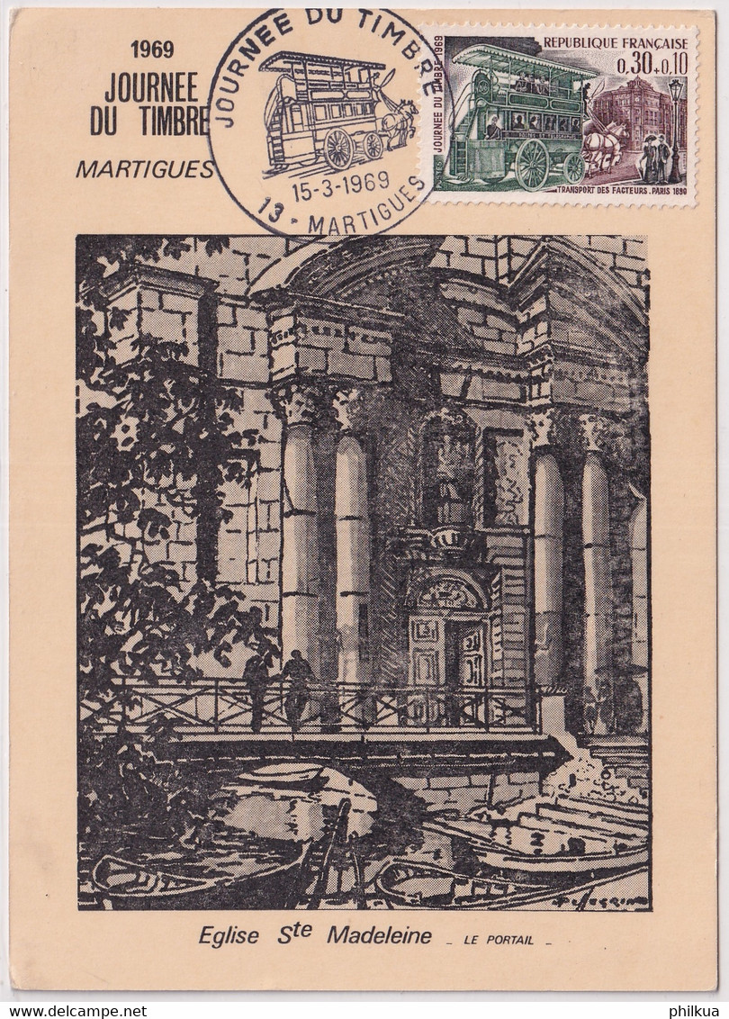 MiNr. 1659 Frankreich1969, 15. März. Tag Der Briefmarke - Journée Du Timbre 1963 - Giornata Del Francobollo