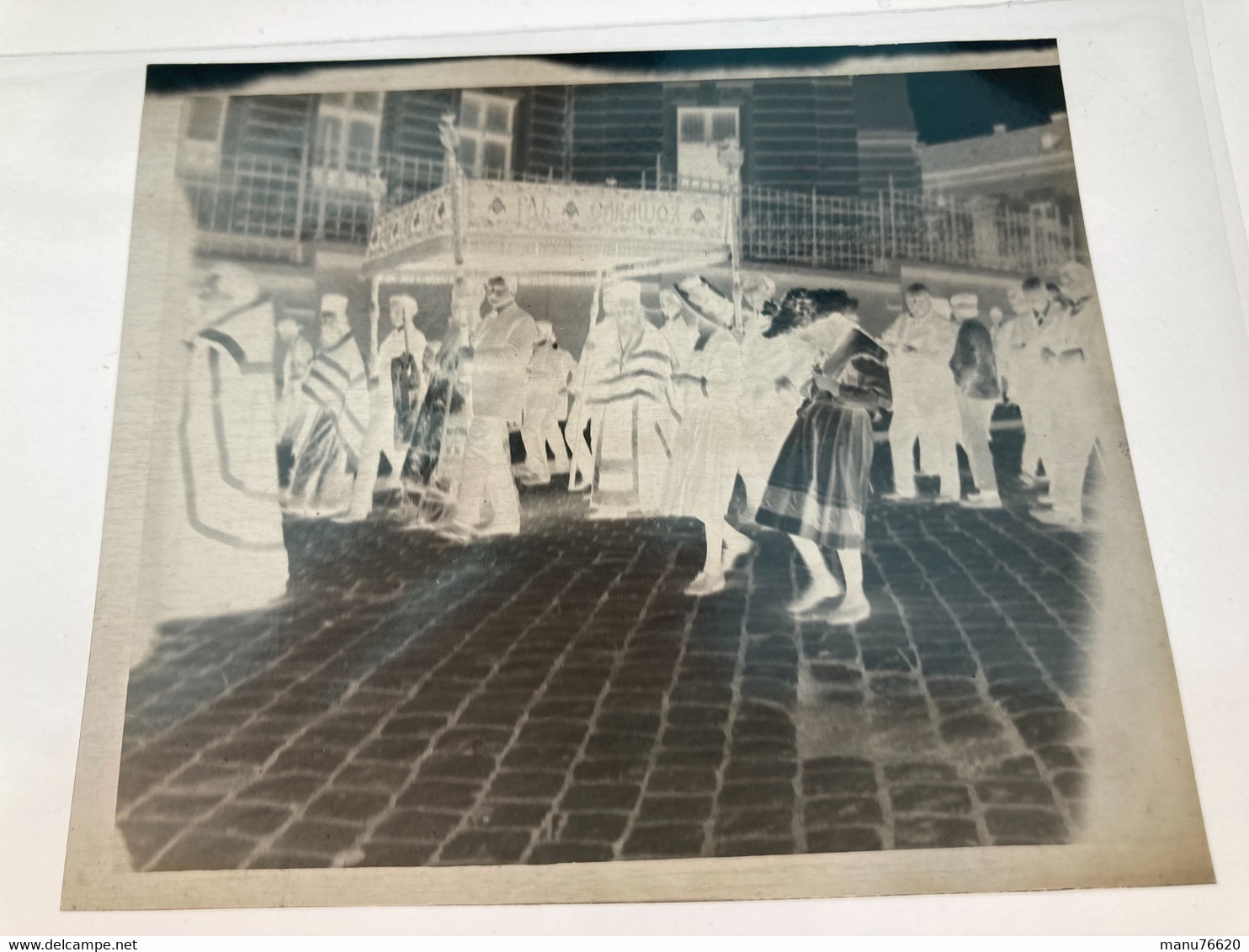 Photo DE BELGRADE Ou SERBIE . Procession Religieuse  1920/30 - Places