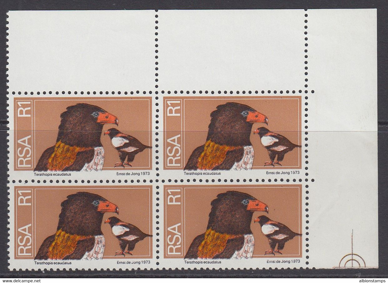 South Africa, Scott 423, MNH Blocks Of Four - Unused Stamps