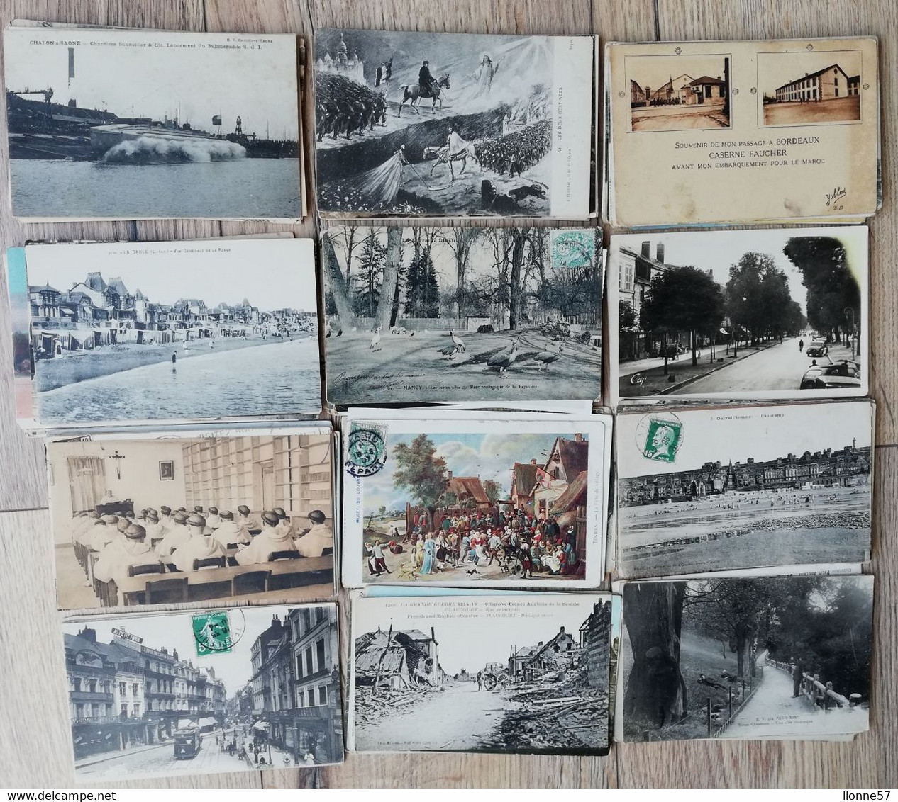 GROS LOT 750 CPA France et Fantaisie, Illustrateurs + 60 Photos CDV