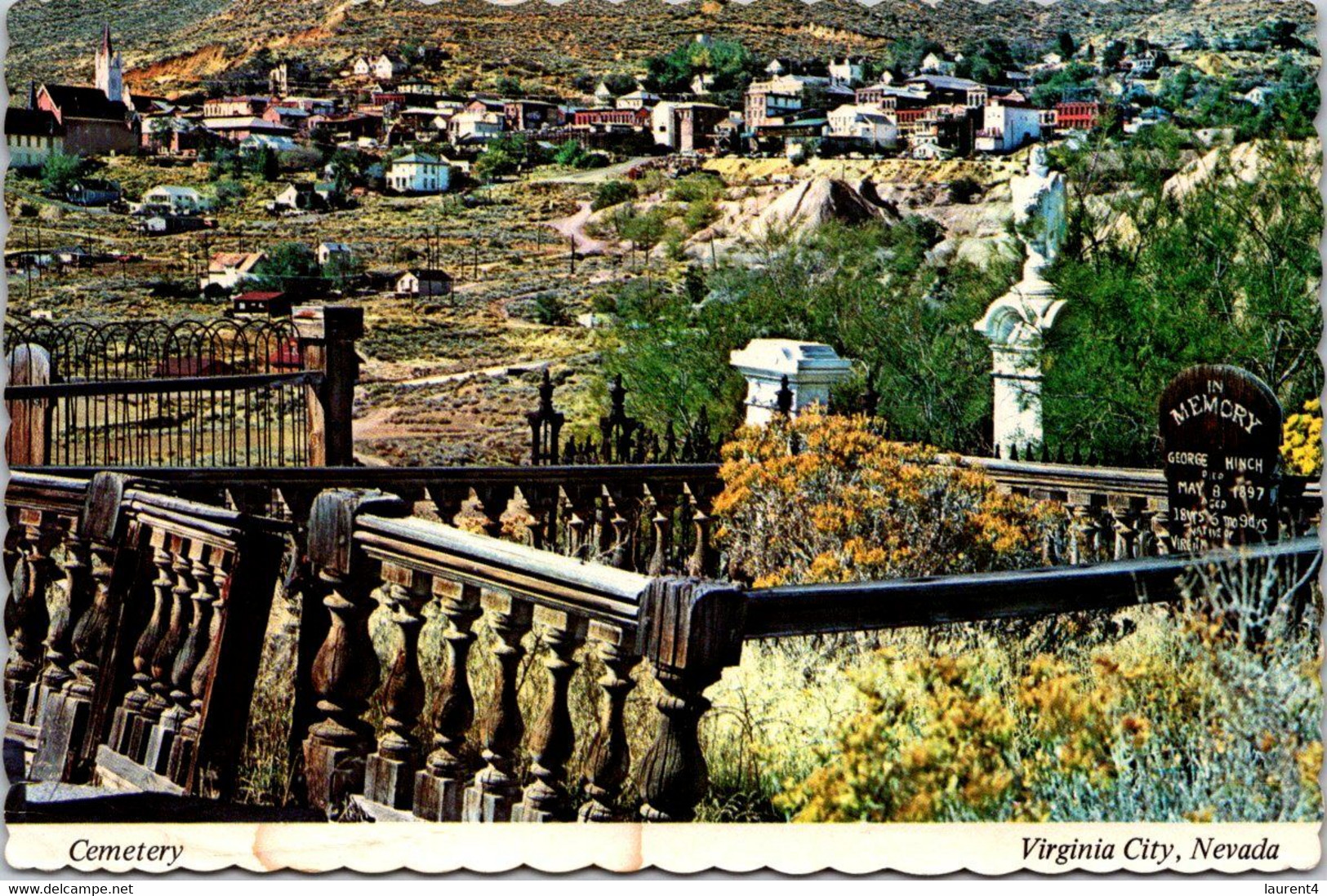 (6 A 32) USA - Virginia City Cemetery - Rochester