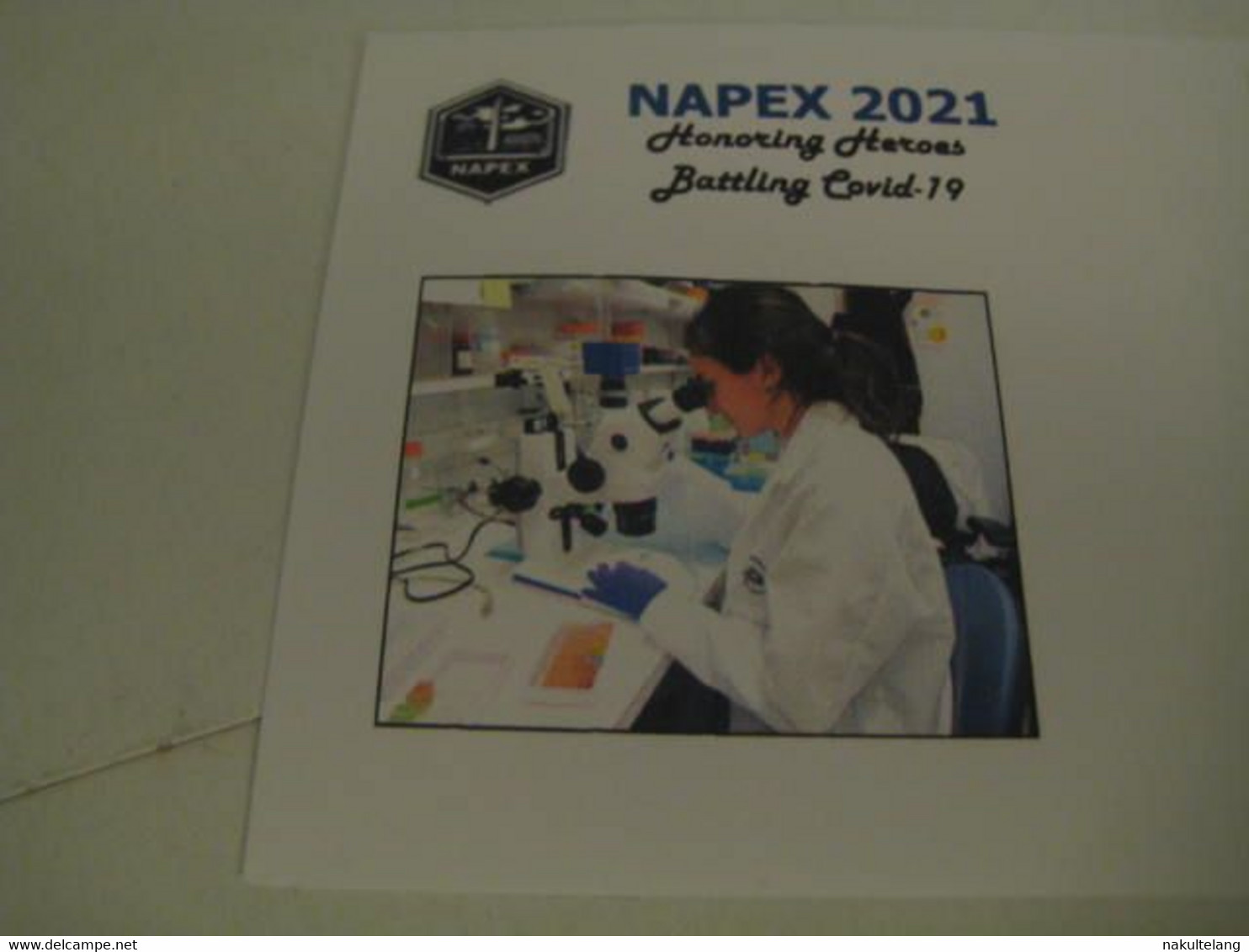 2021 USA NAPEX Special Cover On Honoring Scientific Personnel Who Developed Covid-19 Vaccine - Malattie