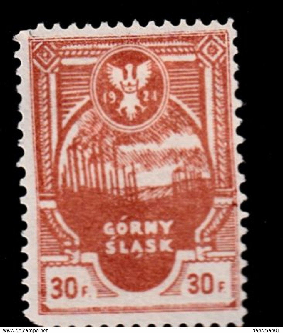 POLAND 1921 Gorny Slask Fi 3B Mint No Gum - Ungebraucht