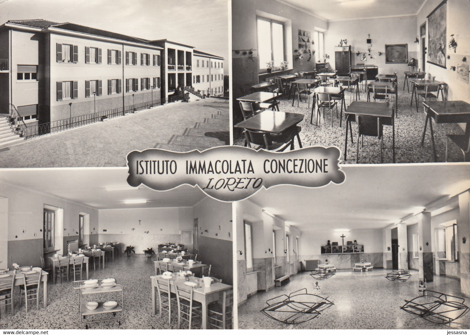 AK - Italien - Loreto - Istituto Immacolata Concezione - 1955 - Ancona