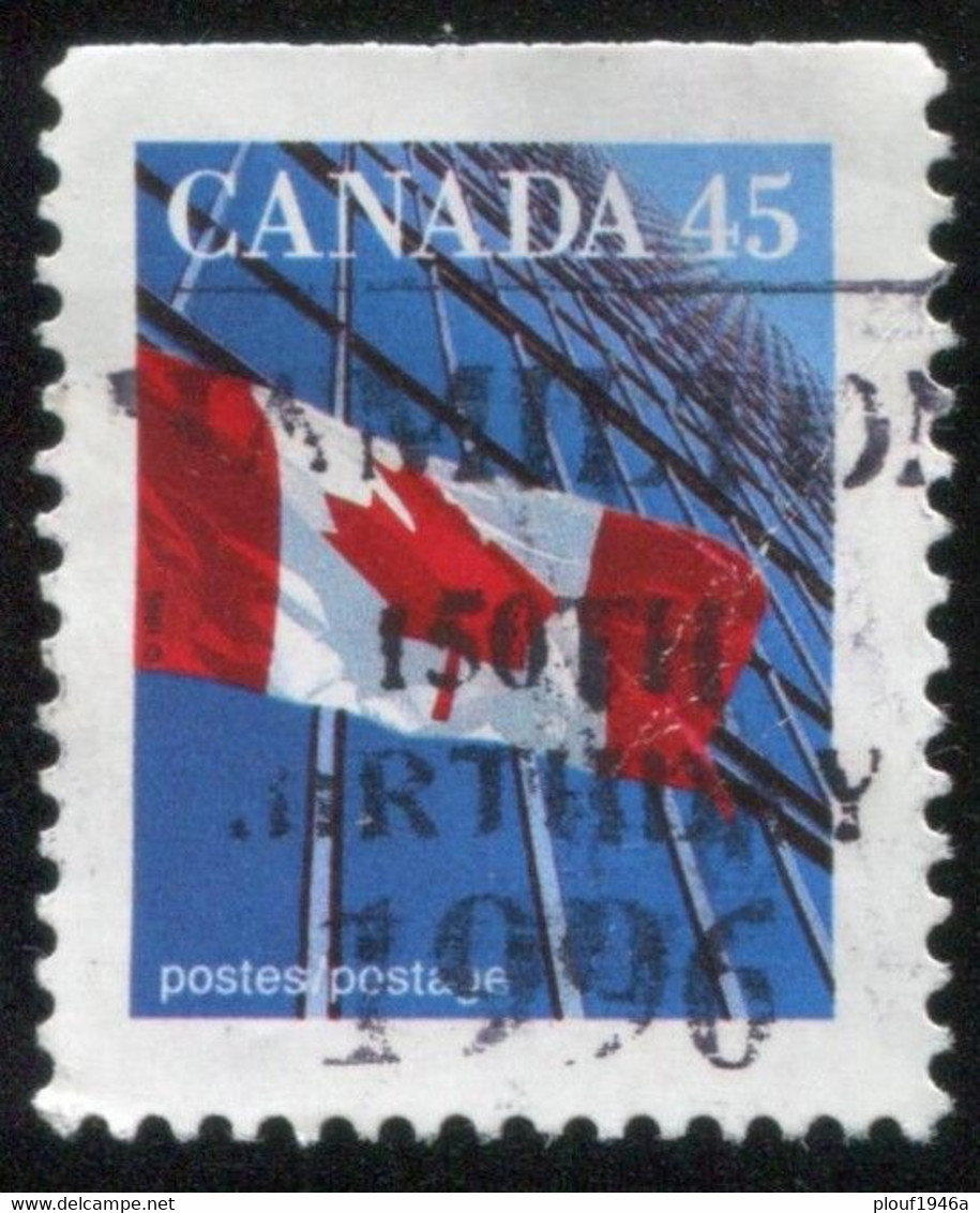 Pays :  84,1 (Canada : Dominion)  Yvert Et Tellier N° :  1416-1 (o) Du Carnet / Michel 1494-Do - Timbres Seuls