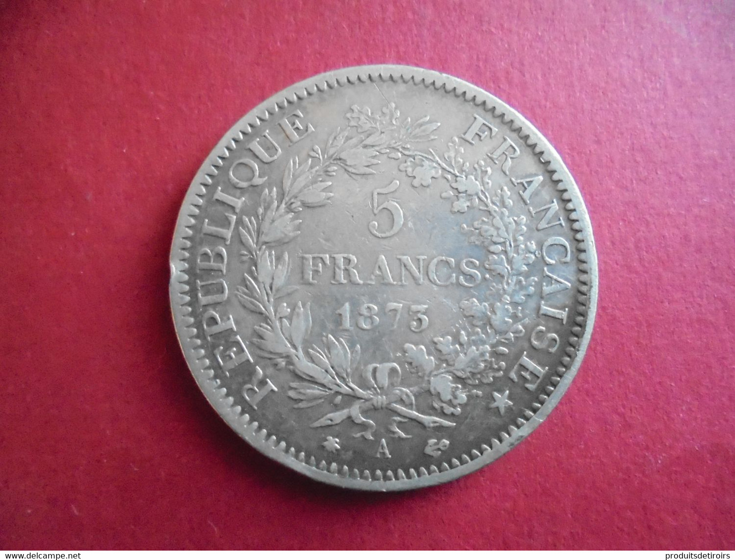 5 FRANCS HERCULE 1873 /A/ - Andere & Zonder Classificatie