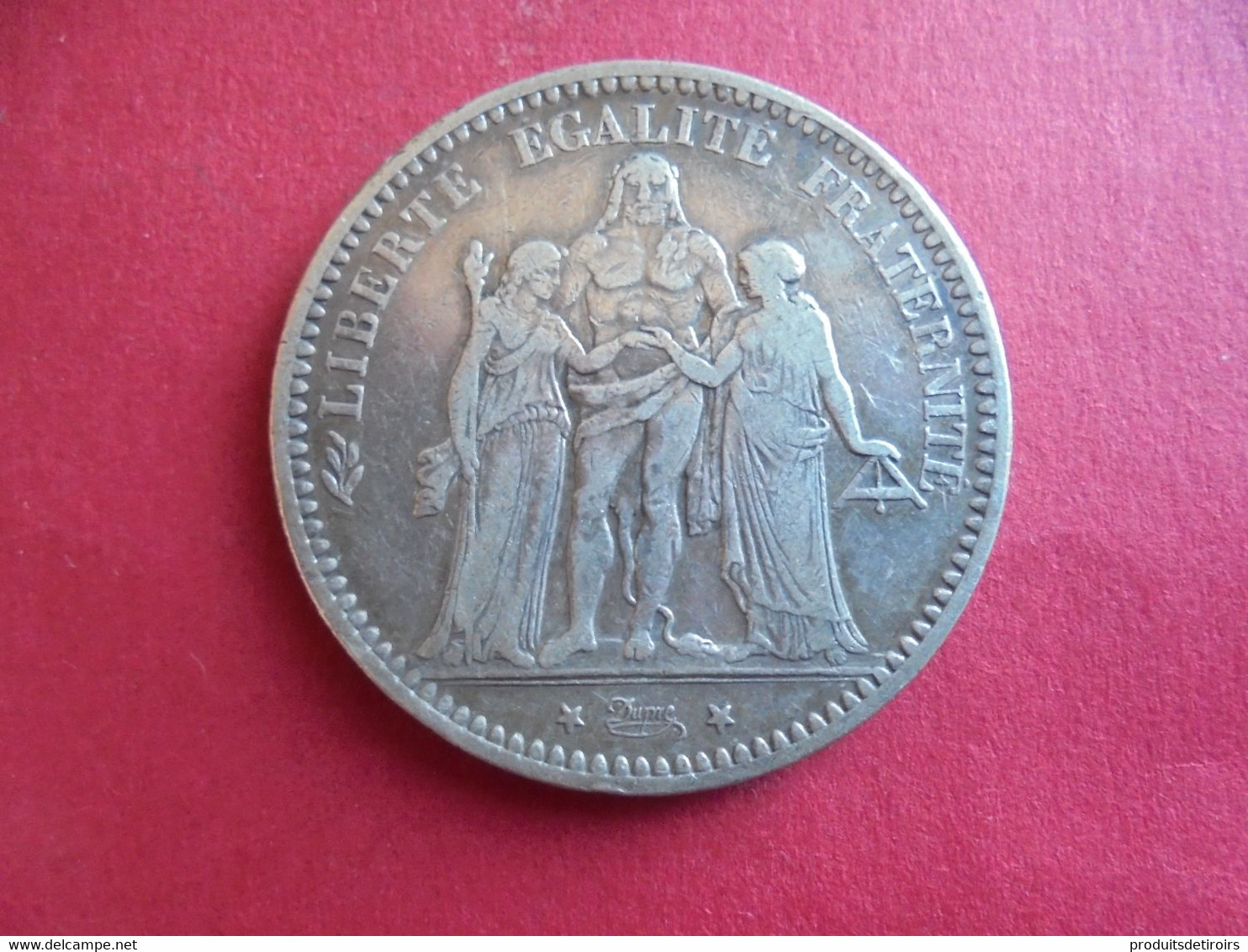 5 FRANCS HERCULE 1873 /A/ - Andere & Zonder Classificatie