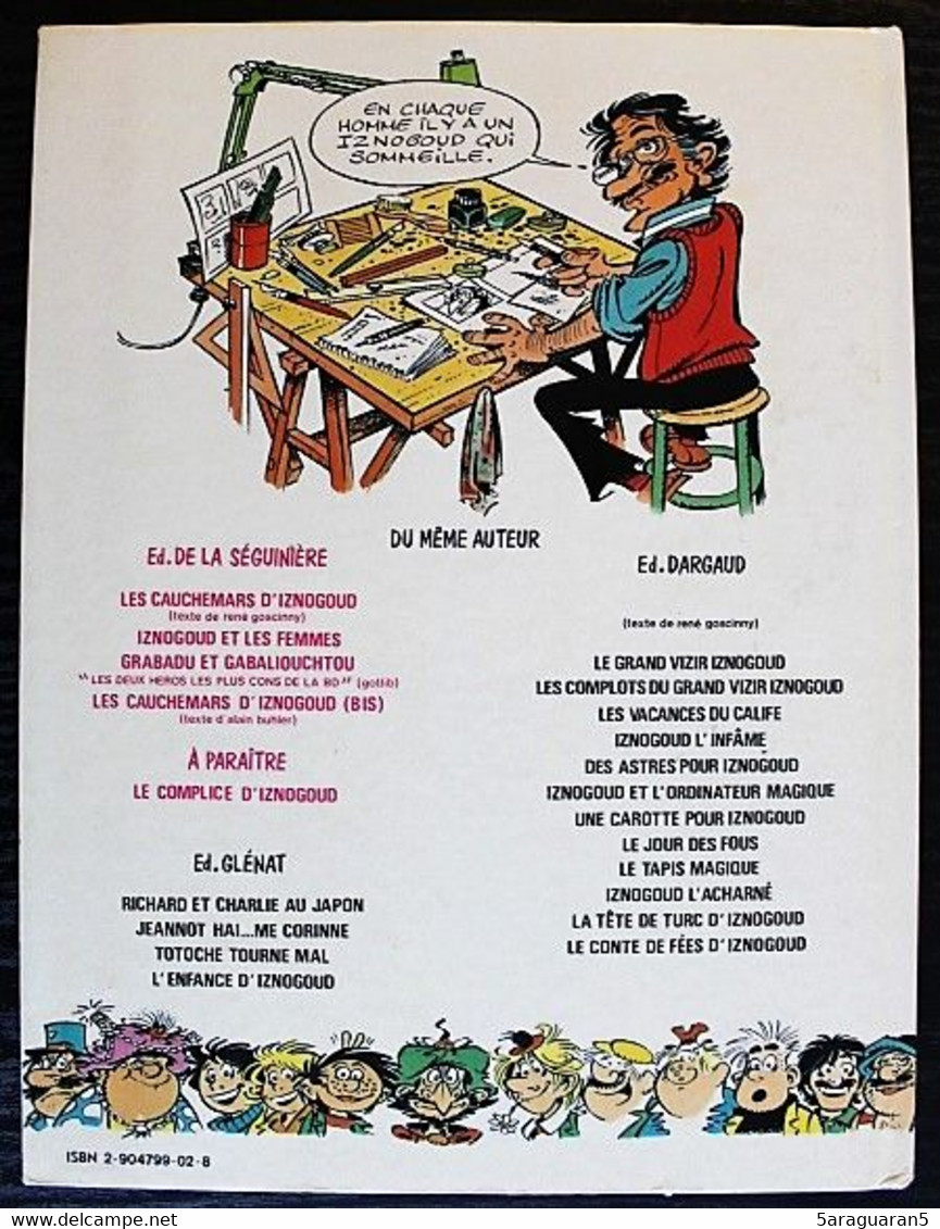 BD IZNOGOUD - 17 - Les Cauchemars D'Iznogoud - EO 1984 - Iznogoud