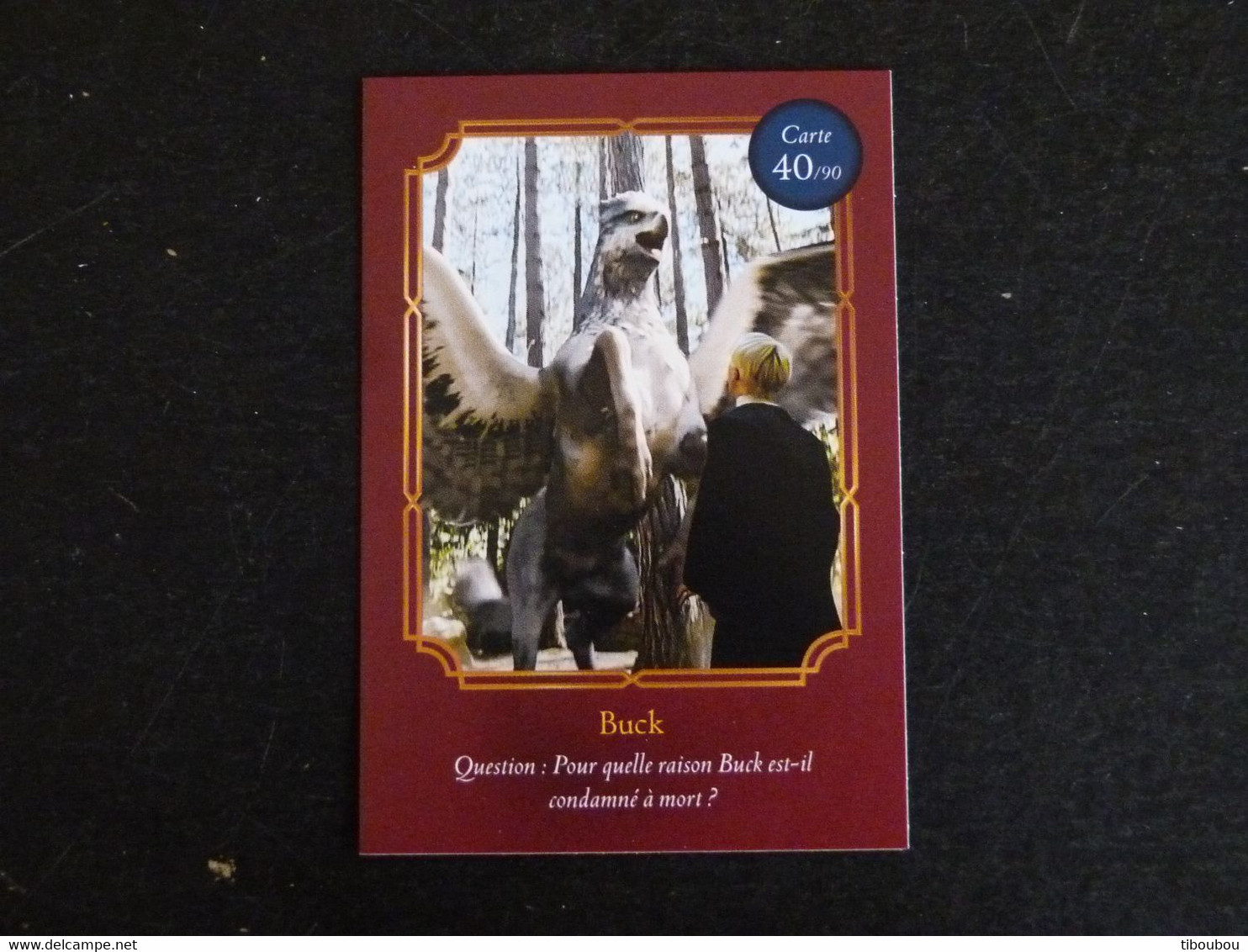 CARTE AUCHAN HARRY POTTER 40/90 BUCK - Harry Potter