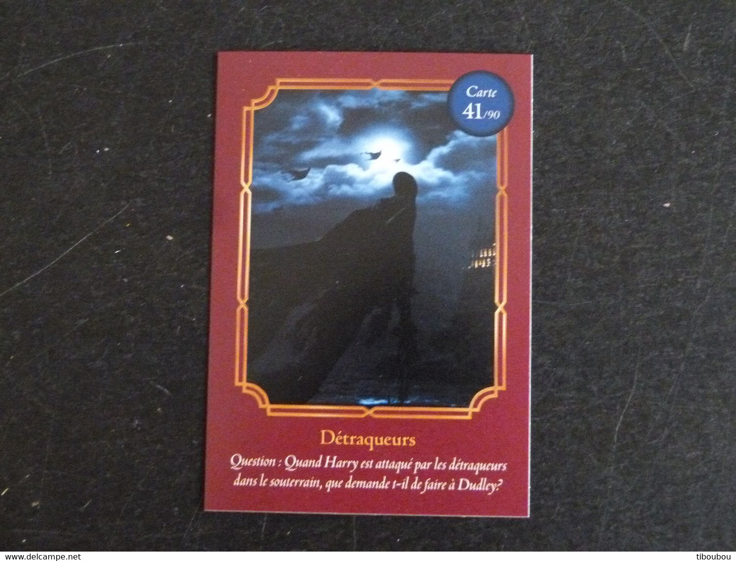 CARTE AUCHAN HARRY POTTER 41/90 DETRAQUEURS - Harry Potter