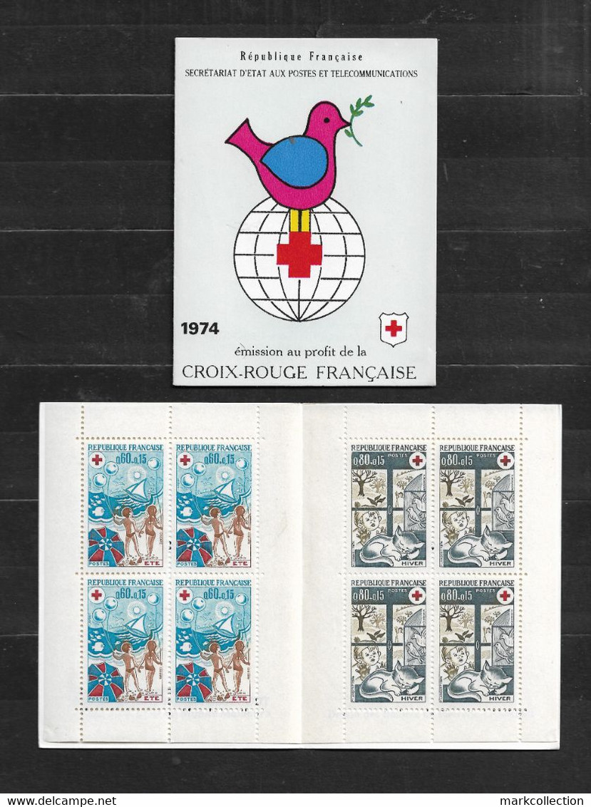 CARNET  CROIX  ROUGE  DE  1974   NEUF    **  SUPERBE - Croix Rouge