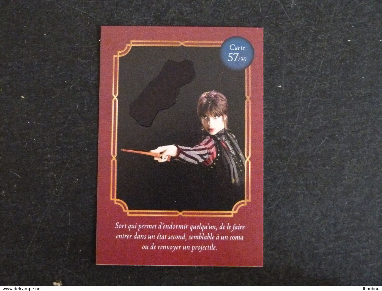 CARTE AUCHAN HARRY POTTER 57/90 SORT - Harry Potter