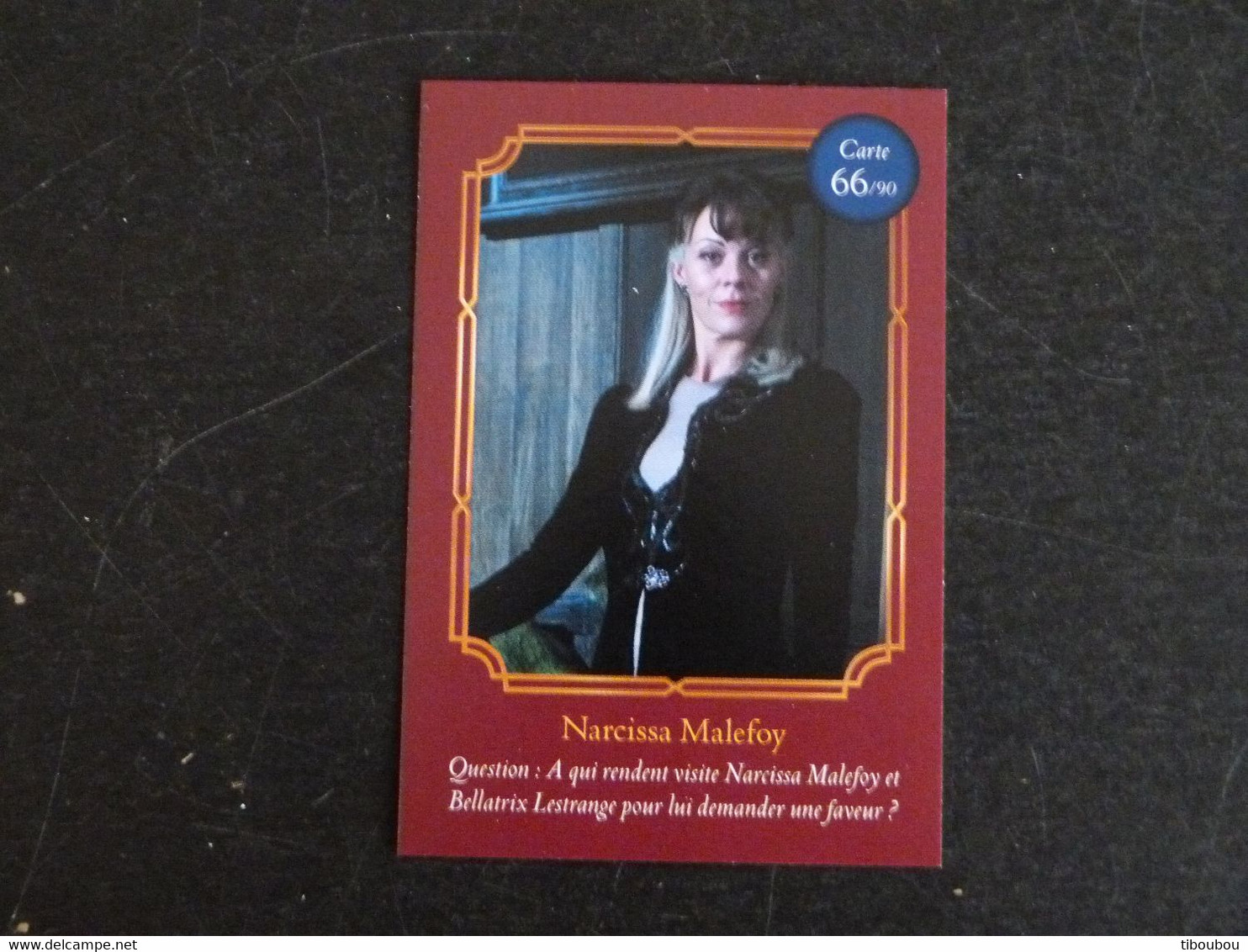 CARTE AUCHAN HARRY POTTER 66/90 NARCISSA MALEFOY - Harry Potter