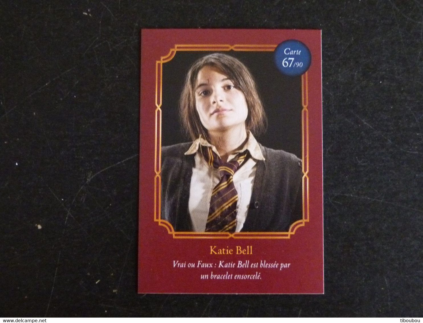 CARTE AUCHAN HARRY POTTER 67/90 KATIE BELL - Harry Potter