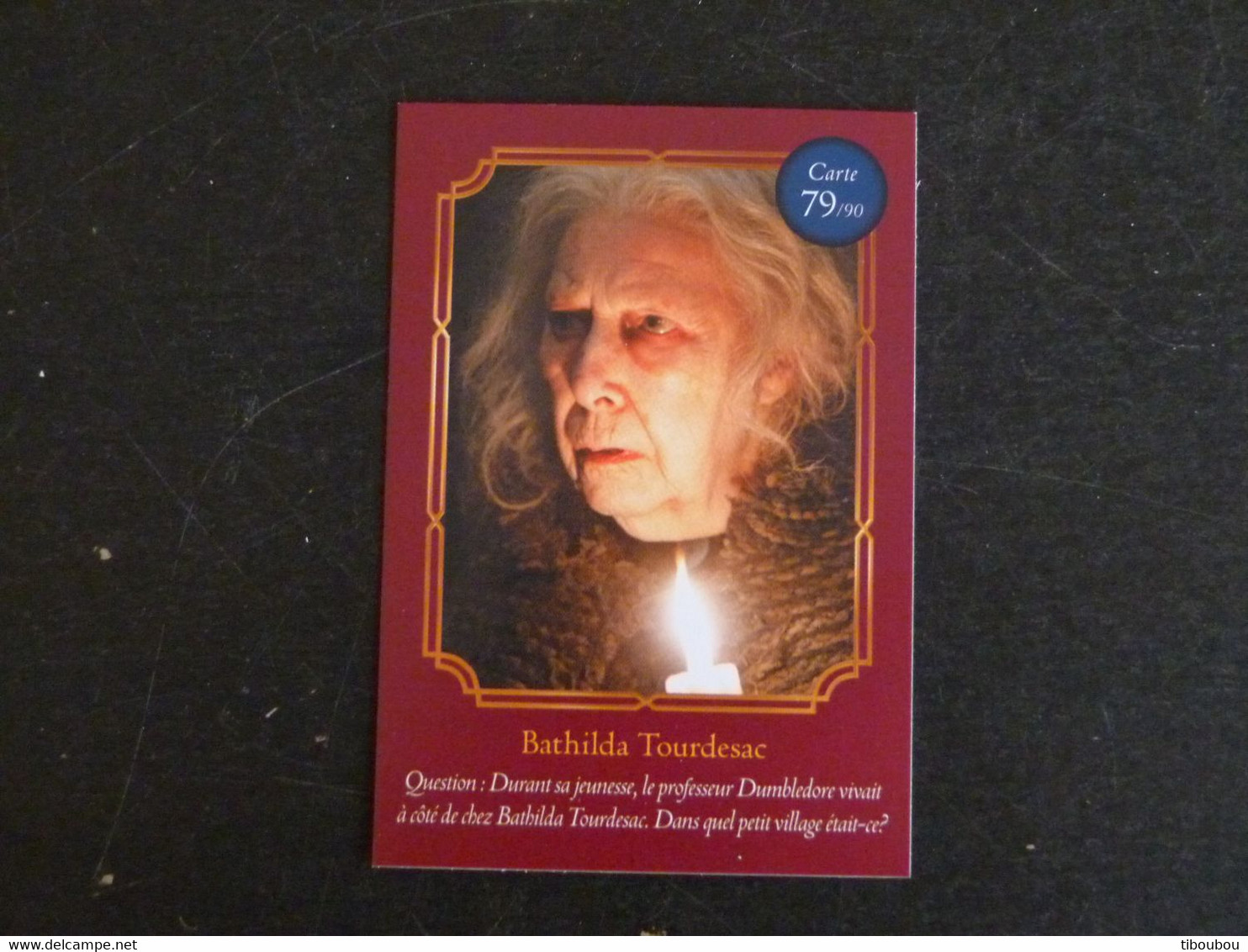 CARTE AUCHAN HARRY POTTER 79/90 BATHILDA TOURDESAC - Harry Potter