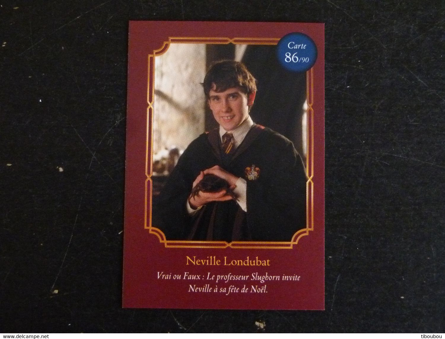 CARTE AUCHAN HARRY POTTER 86/90 NEVILLE LONDUBAT - Harry Potter