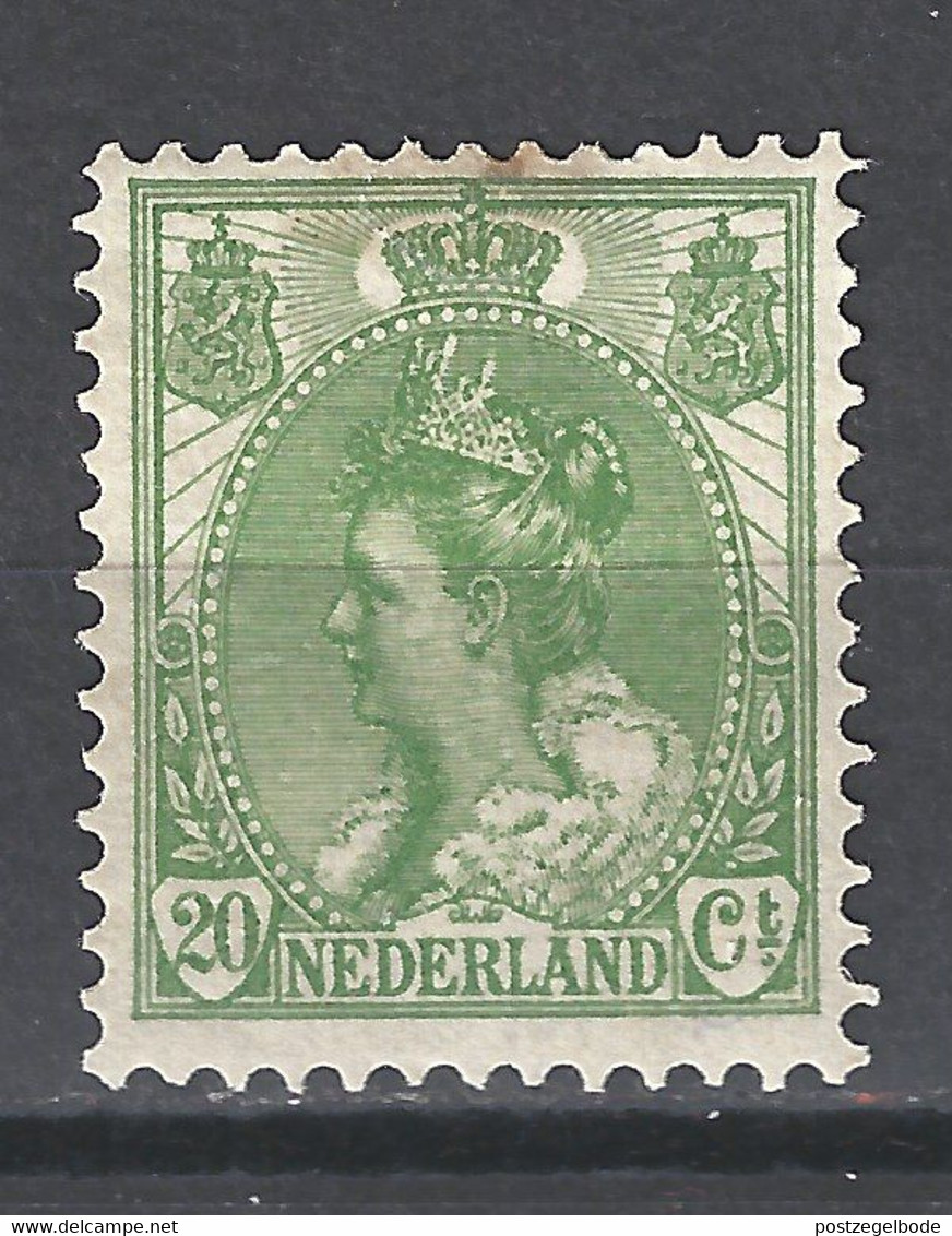 NVPH Nederland Netherlands Pays Bas Niederlande Holanda 68 MLH/ongebruikt ; Wilhelmina 1899 - Unused Stamps