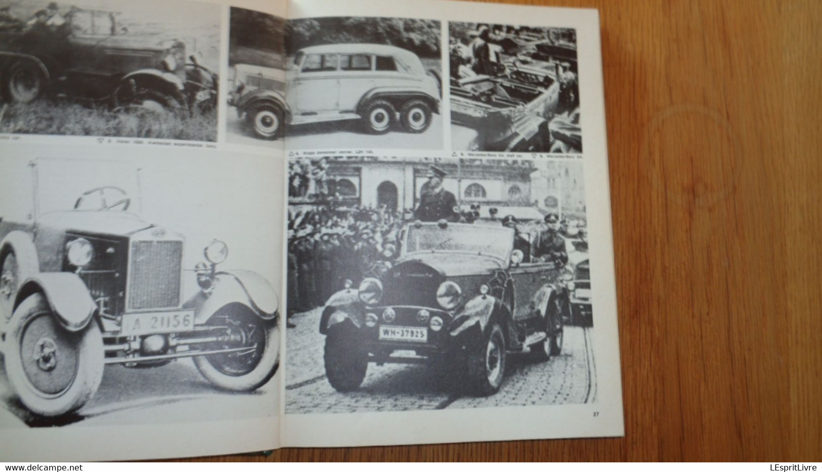 GERMAN MILITRY TRANSPORT OF WORLD WAR TWO Guerre 40 45 1940 1945 Armée Allemande Wehrmacht Lorries Cars Camions Trucks