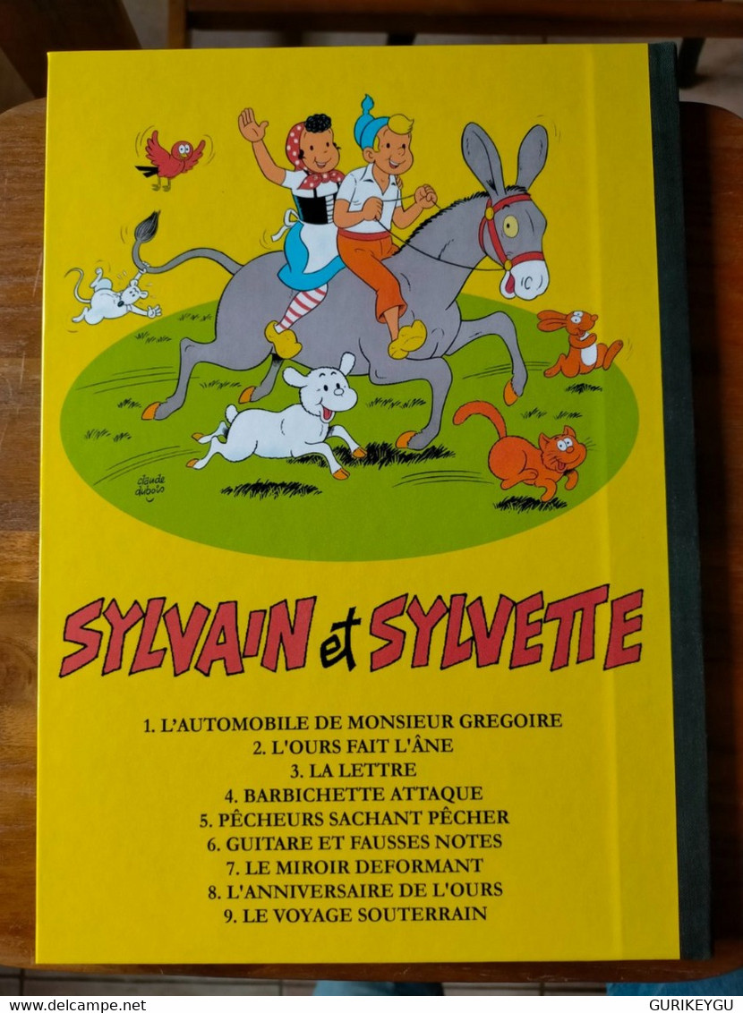 RARE BD SYLVAIN Et SYLVETTE Aventures Inédites 1/2 Dédicacé Dédicace CLAUDE DUBOIS   EO Etc - Sylvain Et Sylvette