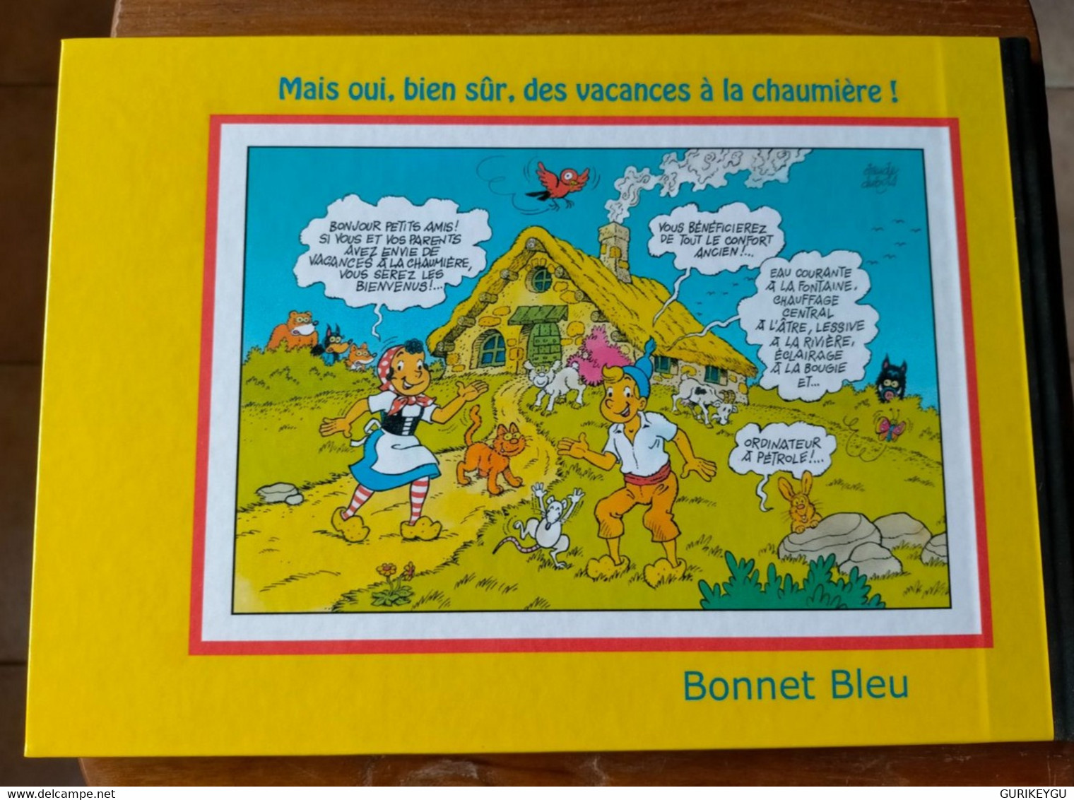 RARE et superbe BD SYLVAIN et SYLVETTE n° 3 l'ours et l'agneau  aventures dédicacé dédicace CLAUDE DUBOIS  EO etc