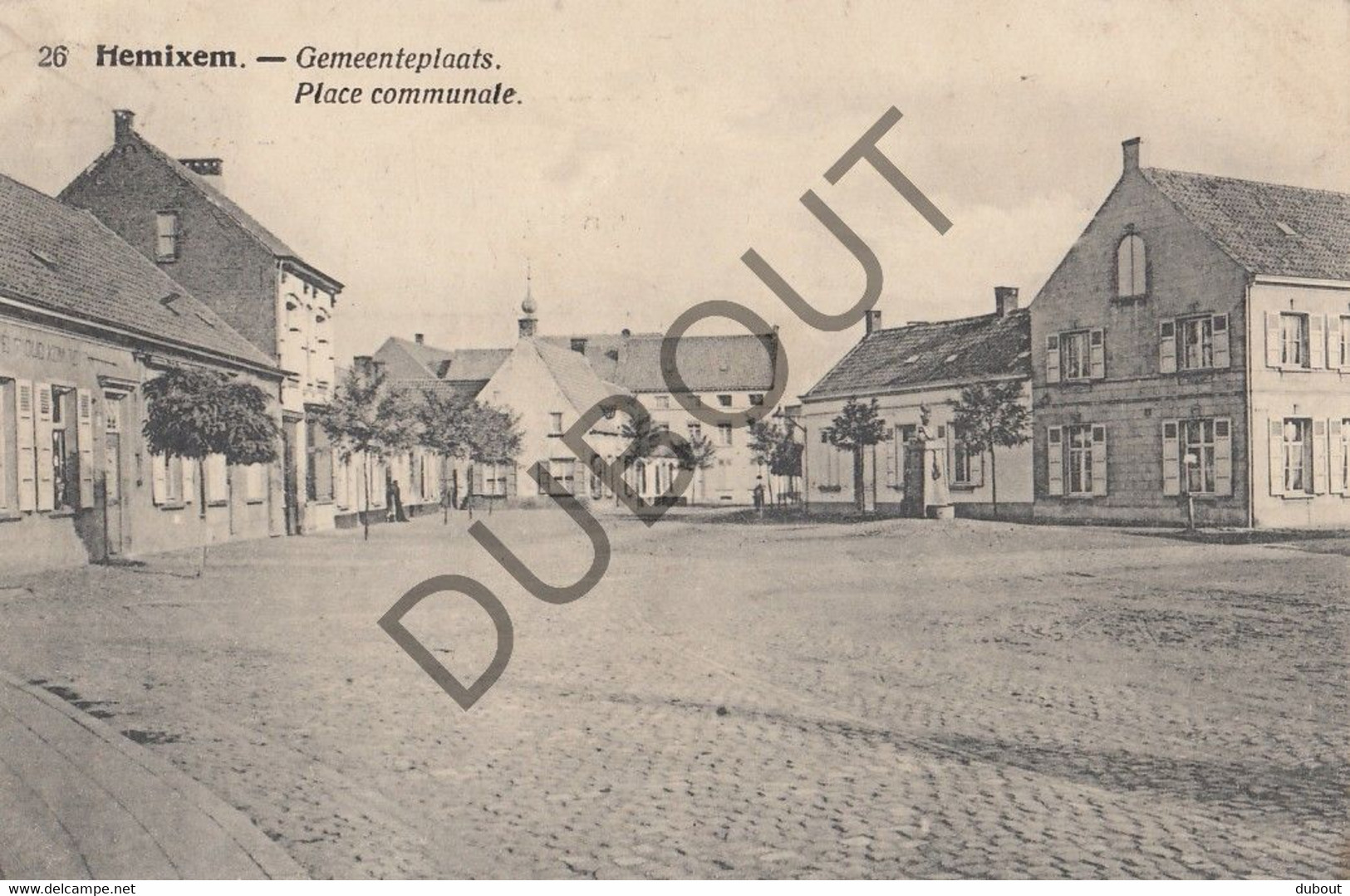 Postkaart/Carte Postale HEMIKSEM - Gemeenteplaats  (C1214) - Hemiksem