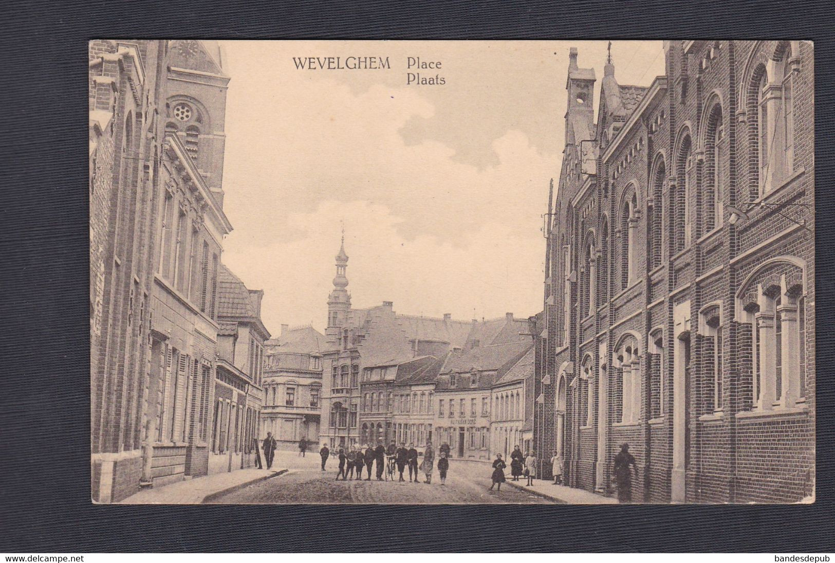 Wevelgem Wevelghem Place Plaats  ( Guerre 14-18 Feldpost XV. Armee Korps 49023) - Wevelgem