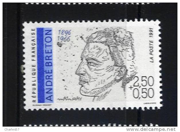 France 2682 Neuf ** (André Breton)   - Cote 1,30€ - Ungebraucht