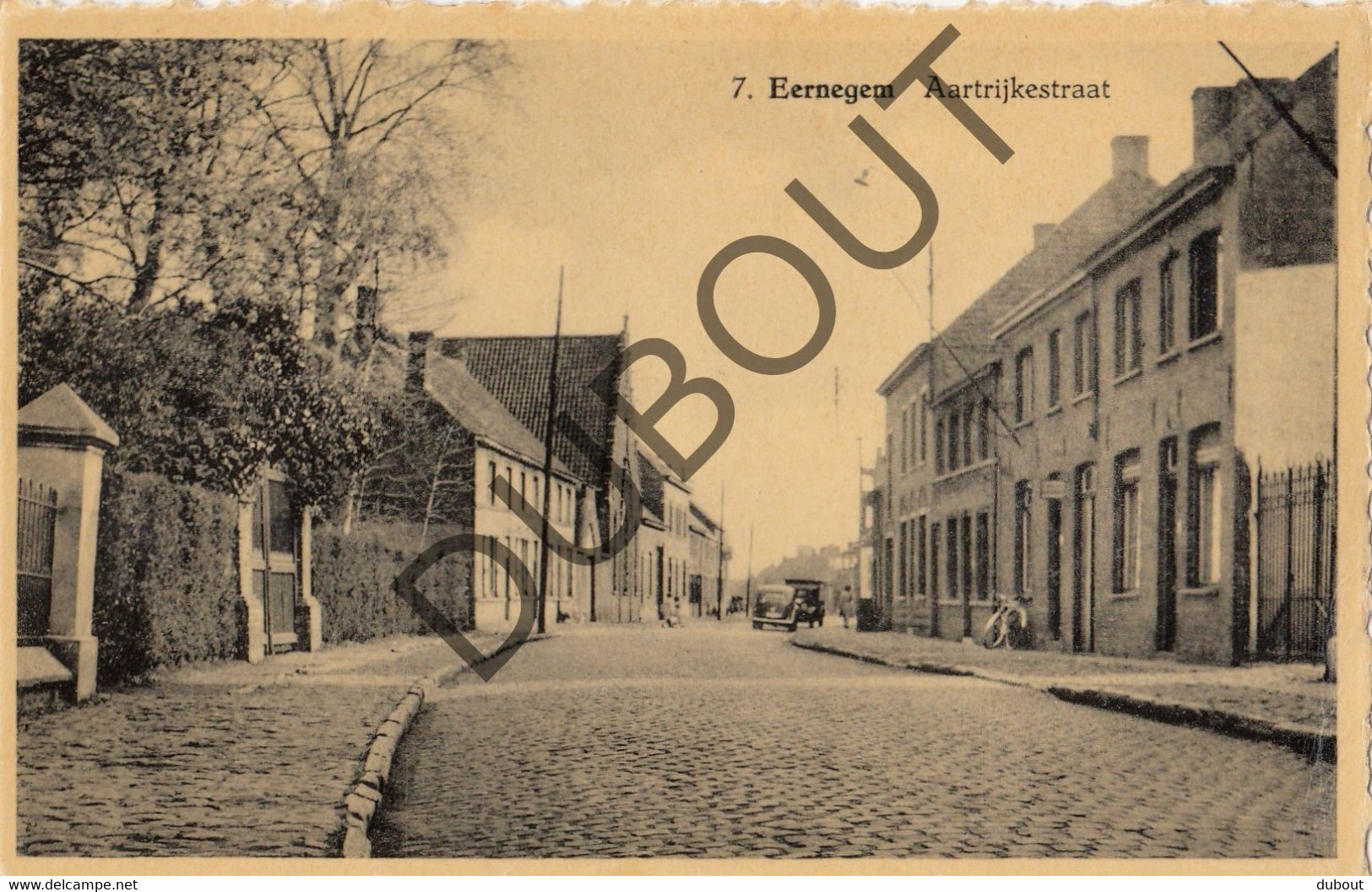 Postkaart-Carte Postale EERNEGEM Aartrijkestraat  (O142) - Ichtegem