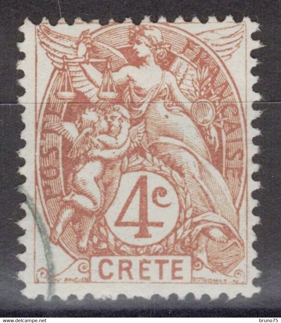 Crète - YT 4 Oblitéré - 1902-03 - Used Stamps