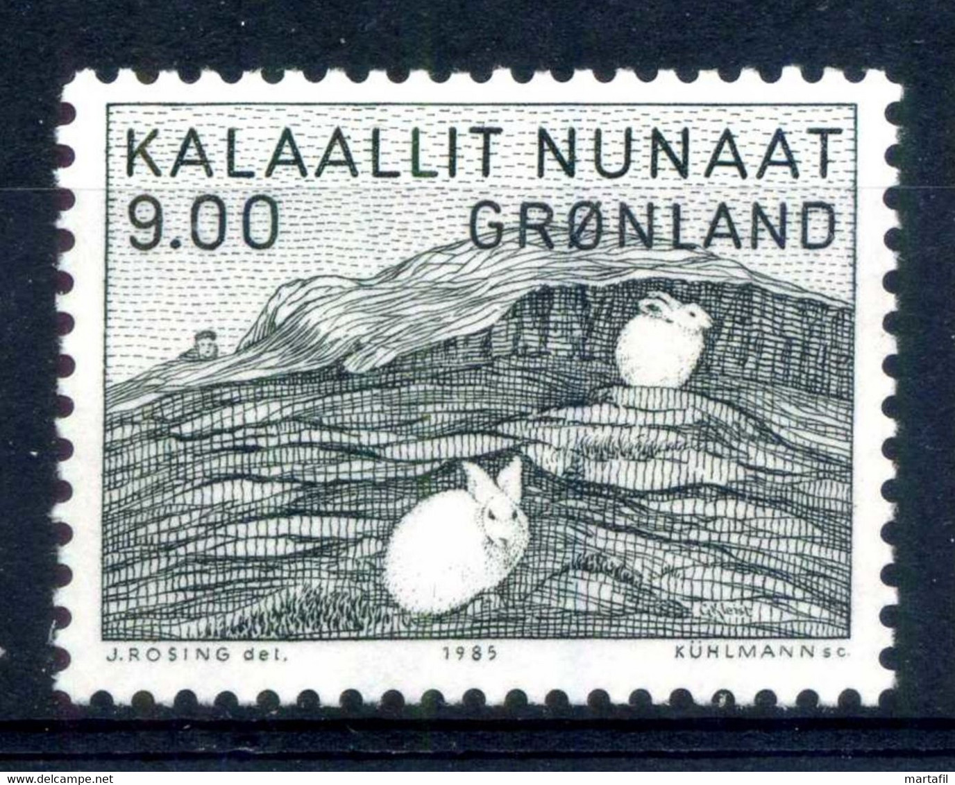 1985 GROENLANDIA SET MNH ** - Unused Stamps