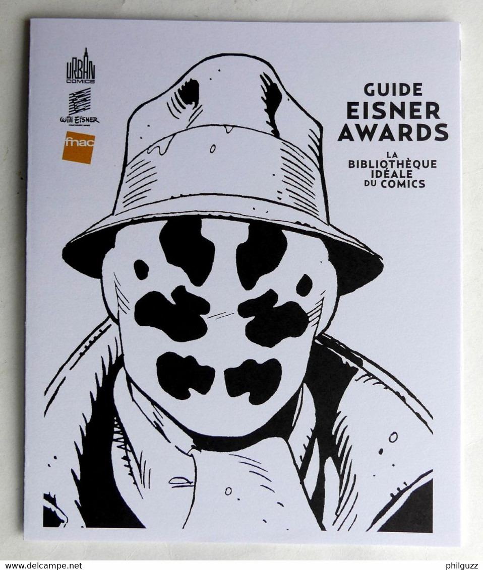 DEPLIANT GUIDE  URBAN COMICS Fnac EISNER AWARDS - Objets Publicitaires