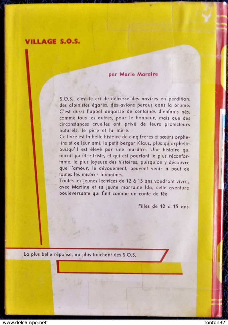 Marie Maraire - Village S.O.S. - Rouge Et Or  Souveraine - N° 648 - ( 1964 ) . - Bibliothèque Rouge Et Or