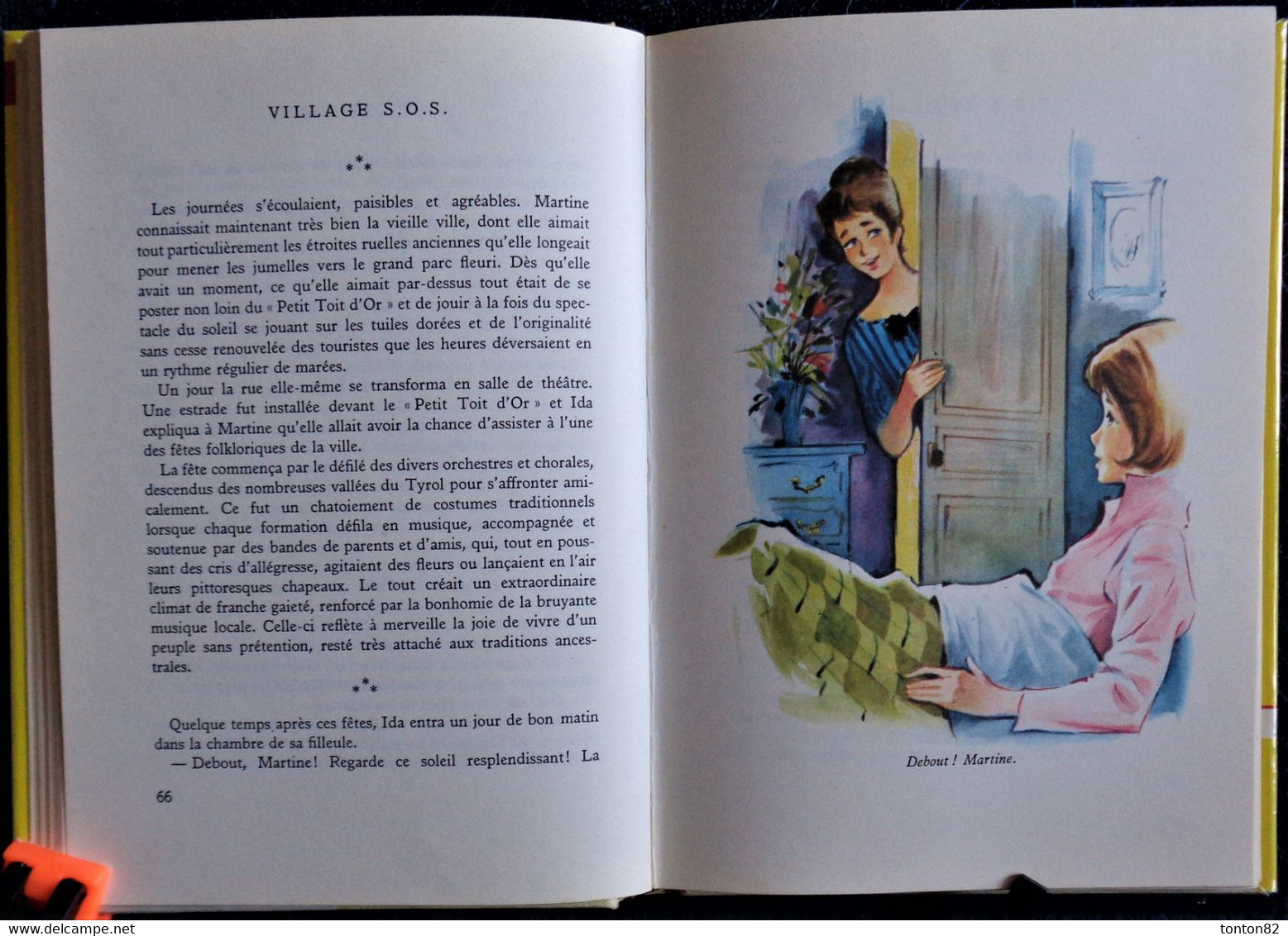 Marie Maraire - Village S.O.S. - Rouge et Or  Souveraine - N° 648 - ( 1964 ) .